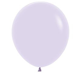 18” PASTEL MATTE LILAC – 25PCS/BAG