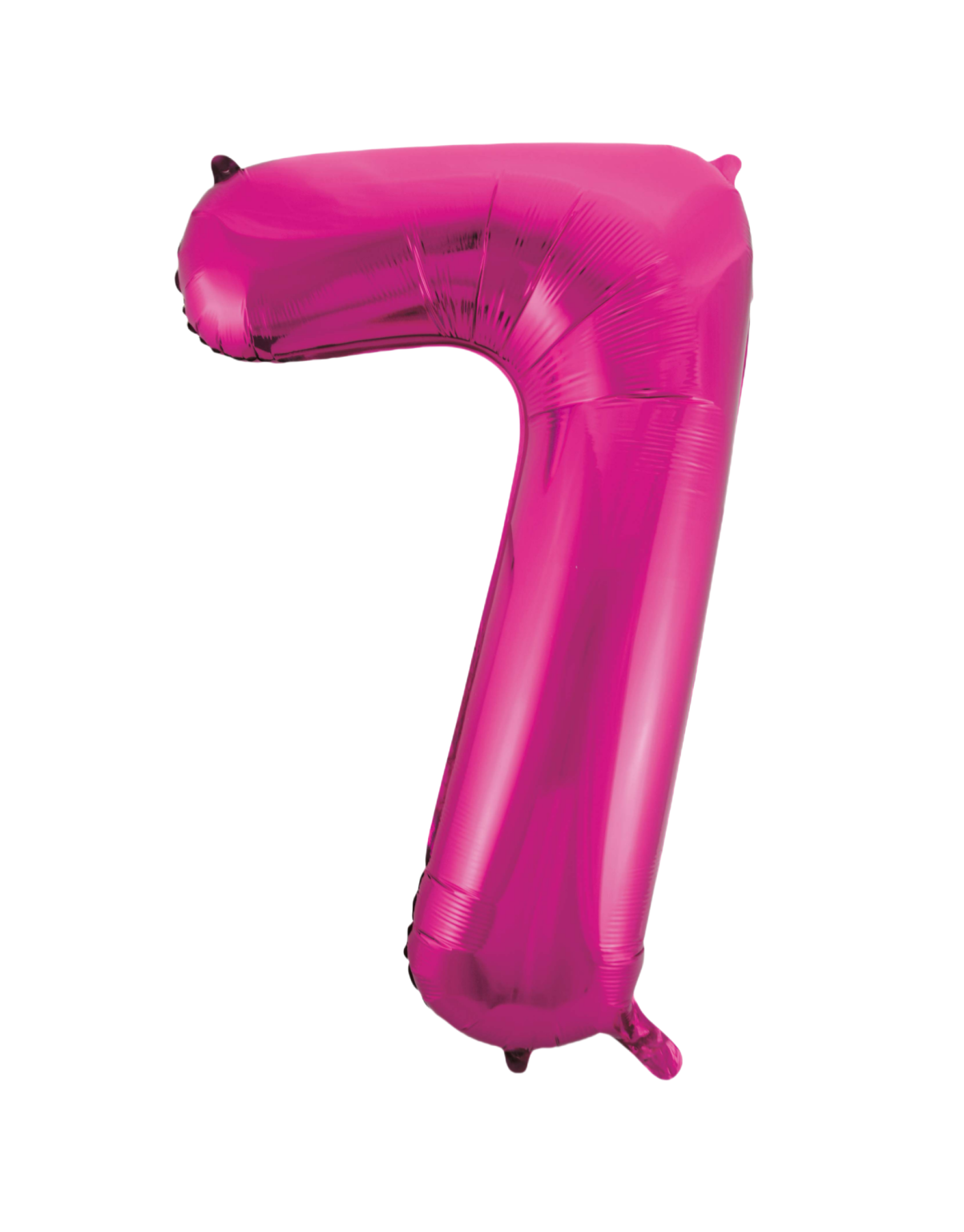 34” Fuchsia Foil Number